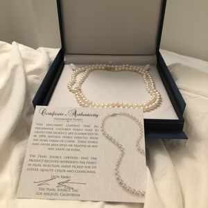 14K Gold Freshwater Pearl Necklace